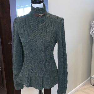 Precious! Ralph Lauren Equestrian Merino Peplum